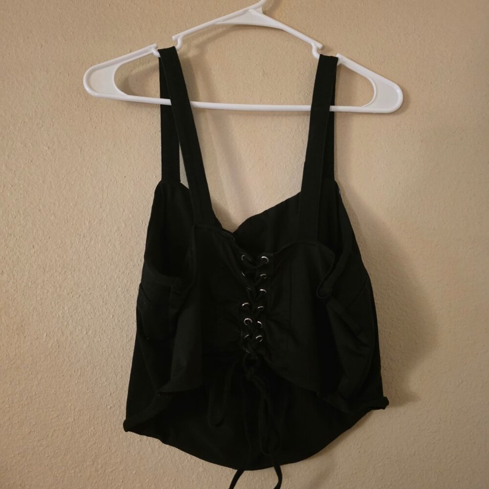 Forever 21 Size 1X Ignite the Flame Butterfly Lace Up Back - Picture 6 of 7